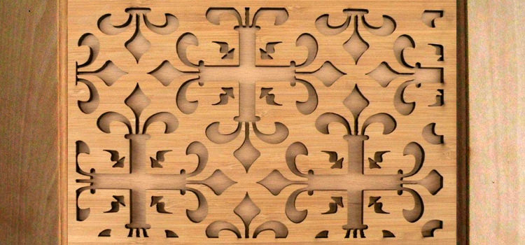 Componente de mobilier din panouri perforate